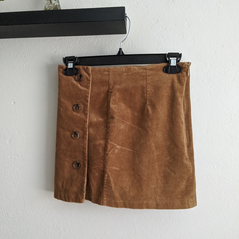 Girls button up/ wrap skirt